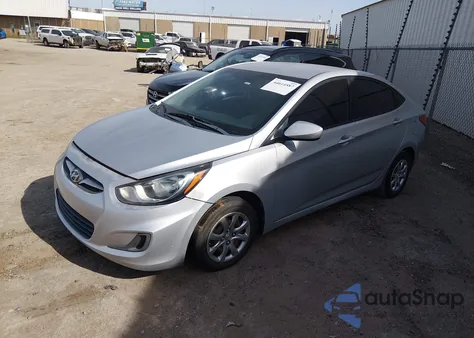 2014 Hyundai Accent Gls z USA, uszkodzony, nr VIN KMHCT4AE1EU670383